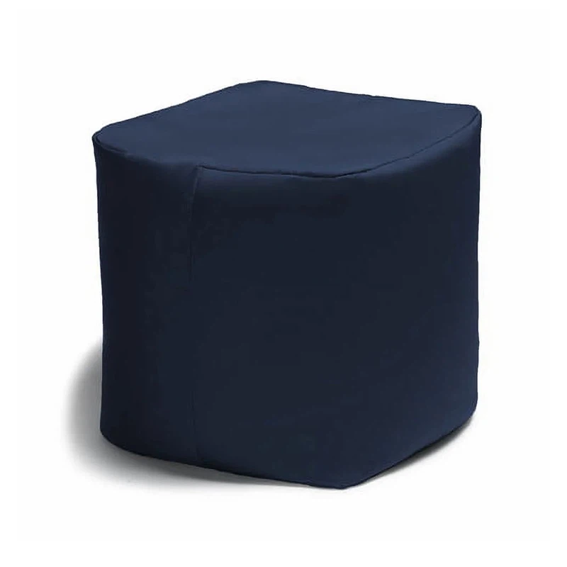 Funda para silla tipo puf cuadrada informal