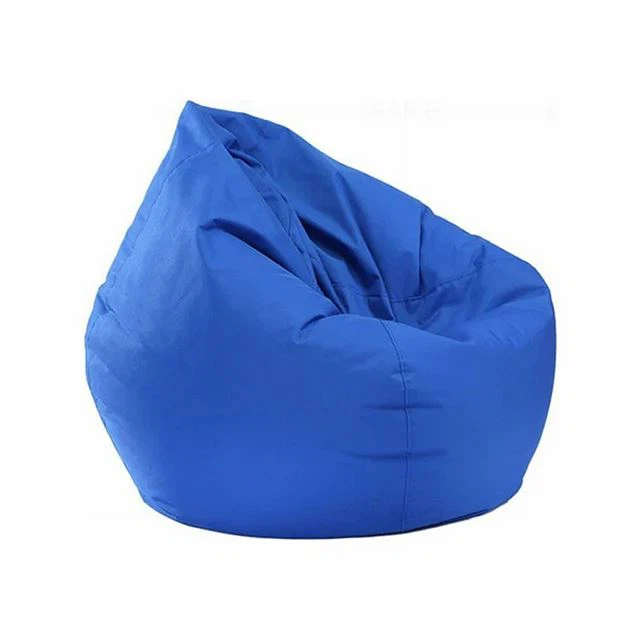Funda para silla de puf perezosa de tela de PU