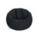 Funda de sofá tipo puf negra