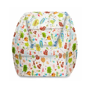 Funda para silla con puf interior de dibujos animados