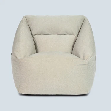 Funda para sillón o sofá tipo puf de piel