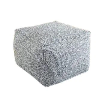 Funda cuadrada para silla tipo puf individual