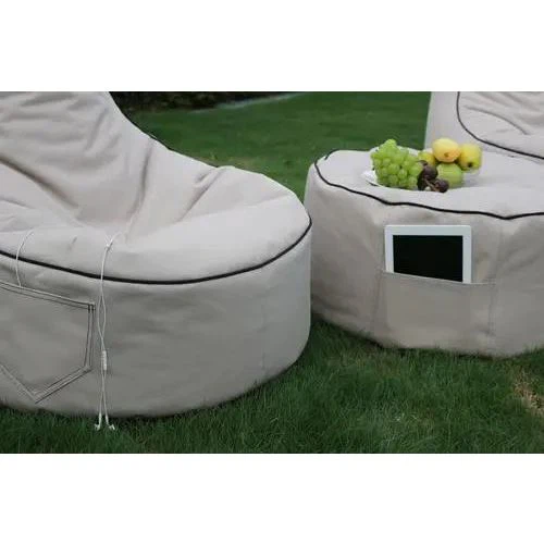 Funda para silla tipo puf para exteriores resistente a las manchas