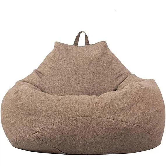 Silla de bolsa de frijoles cuadrados lavable